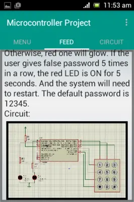 Microcontroller Project android App screenshot 5