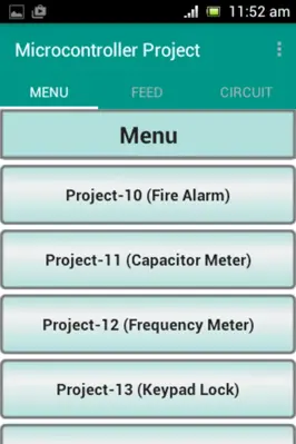 Microcontroller Project android App screenshot 7